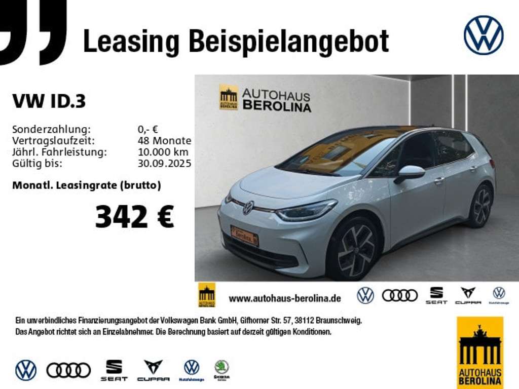 Volkswagen ID.3 2023 Elektrisch
