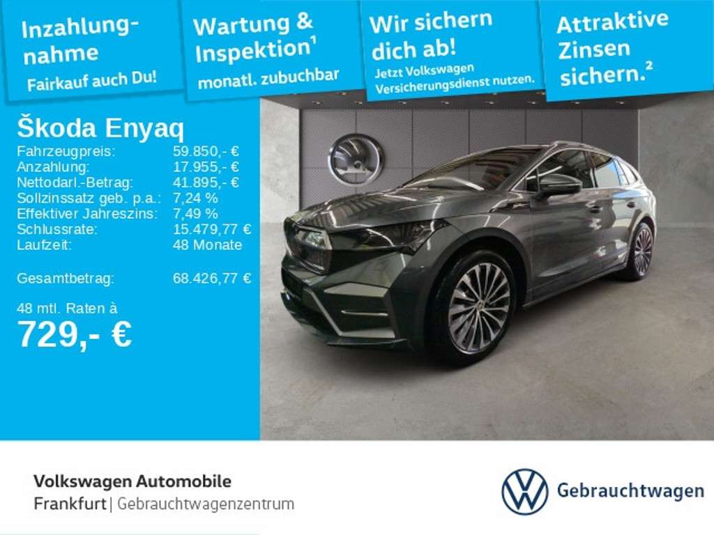 Skoda Enyaq 2025 Elektrisch