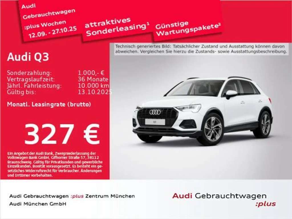 Audi Q3 2025 Benzine