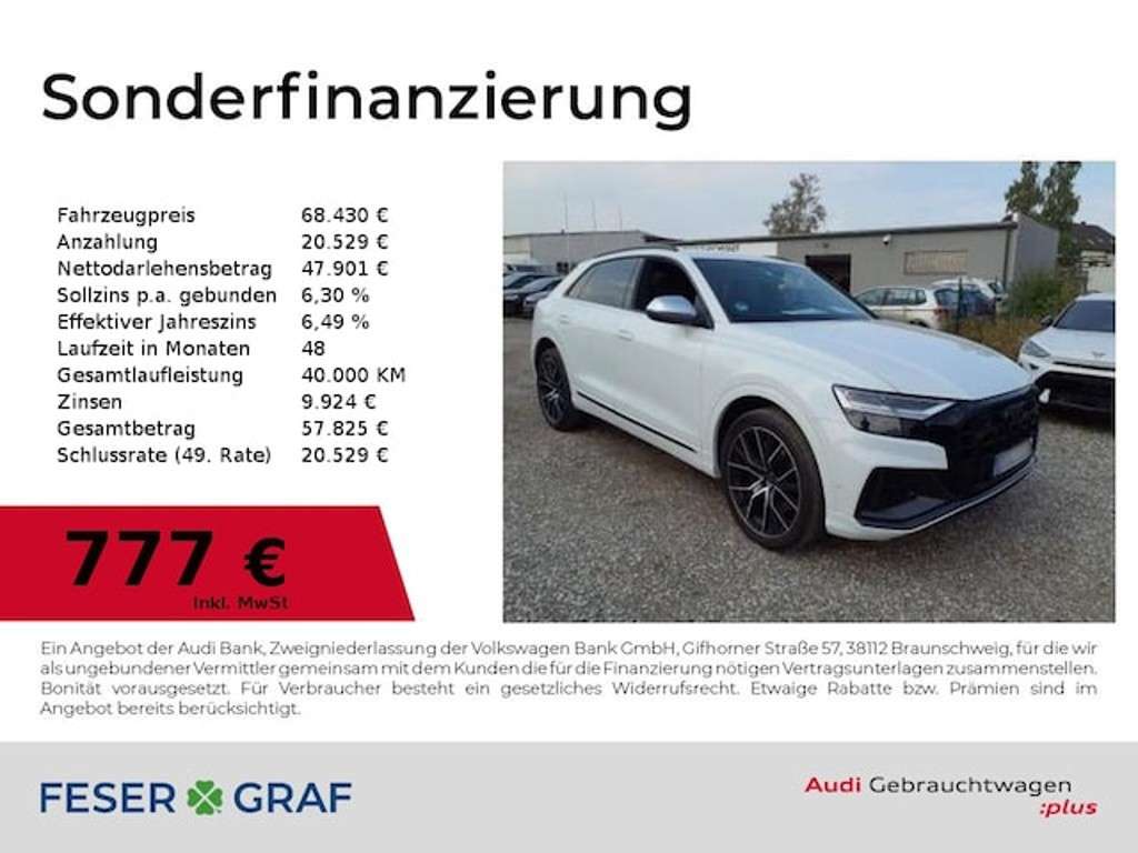 Audi SQ8 2022 Benzine