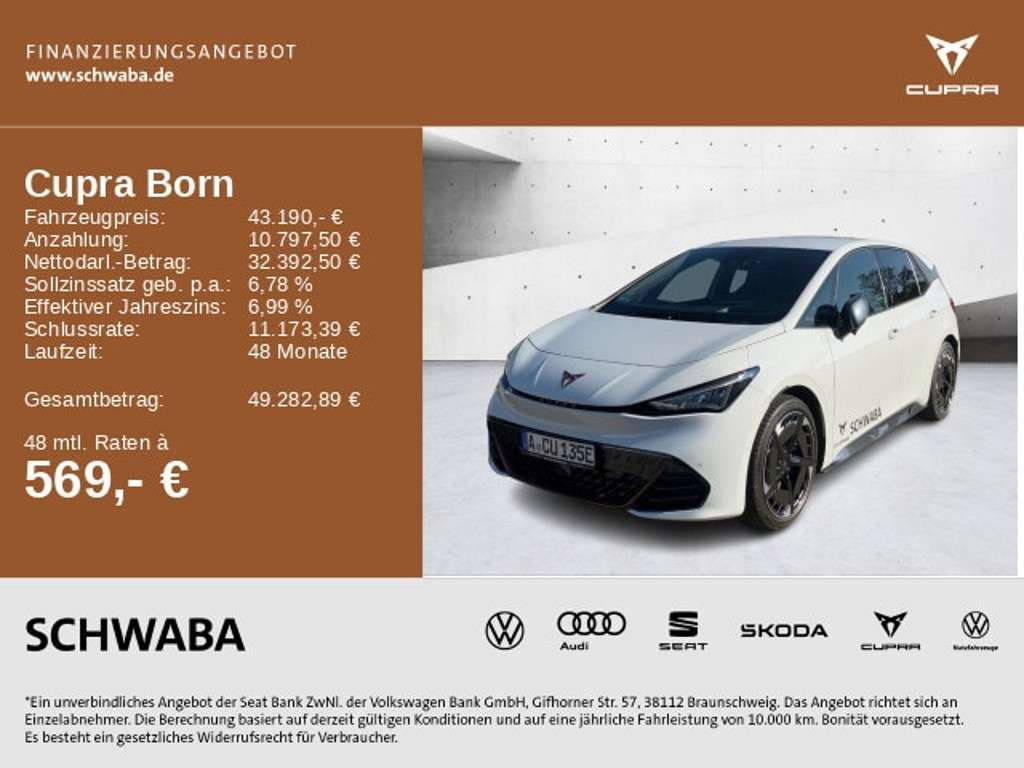 Cupra Born 2025 Elektrisch