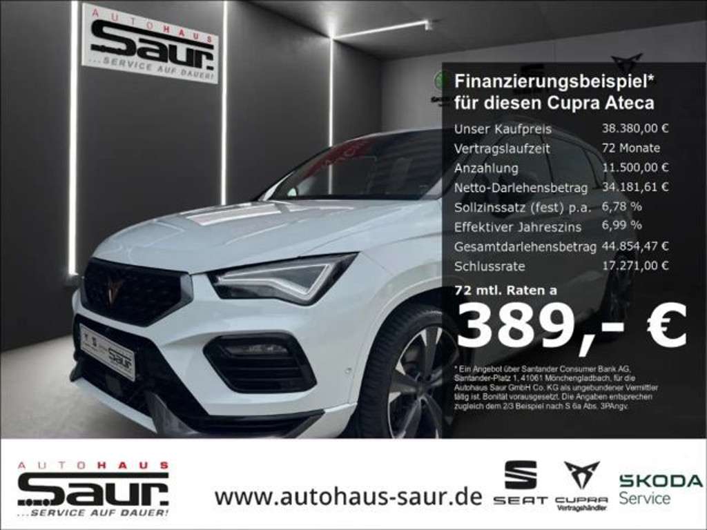 Cupra Ateca 2022 Benzine