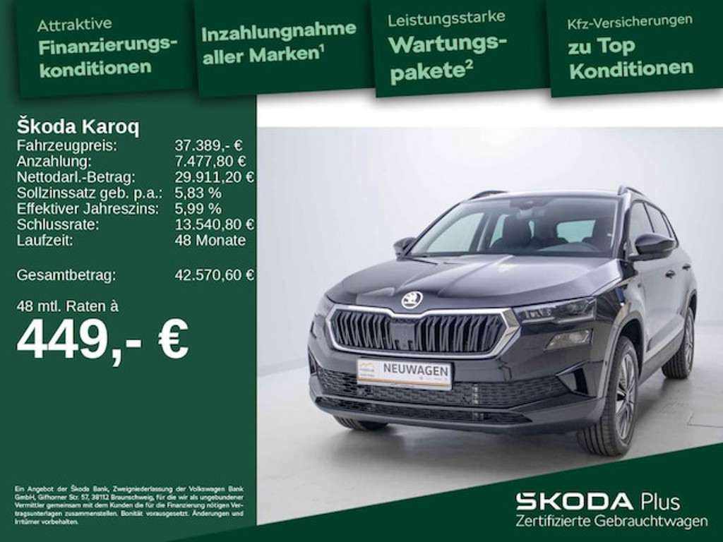 Skoda Karoq 2025 Benzine