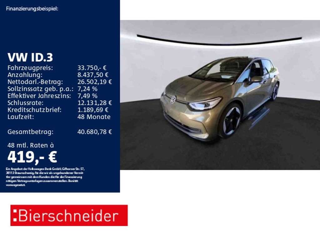Volkswagen ID.3 2023 Elektrisch
