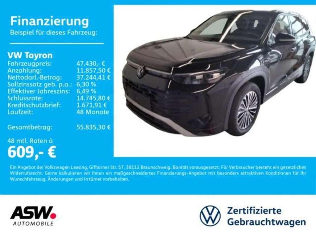 Volkswagen Tayron 2025 Benzine