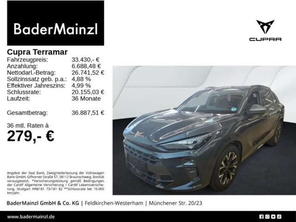 Cupra Terramar 2025 Benzine