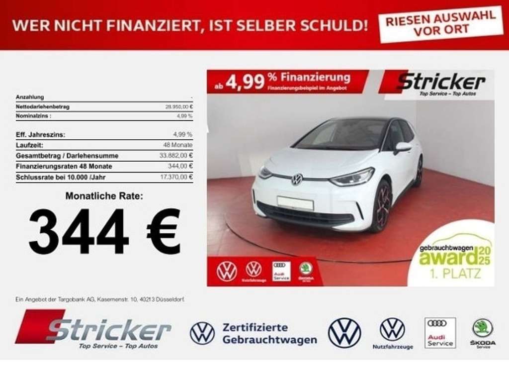 Volkswagen ID.3 2023 Elektrisch
