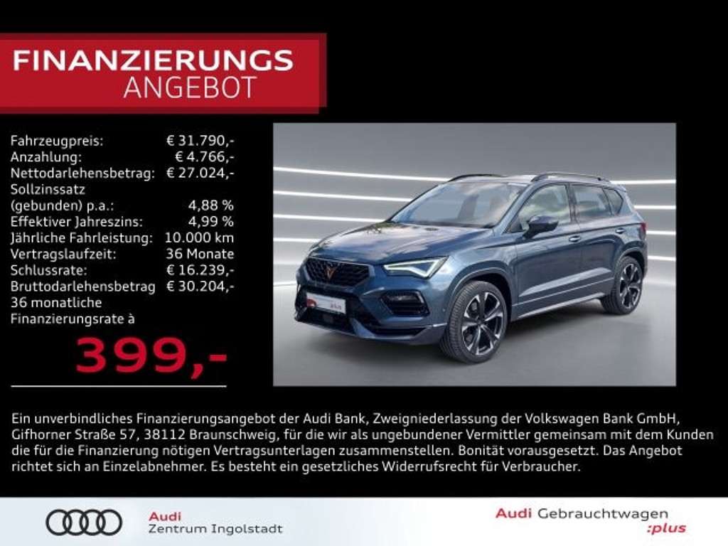 Cupra Ateca 2021 Benzine