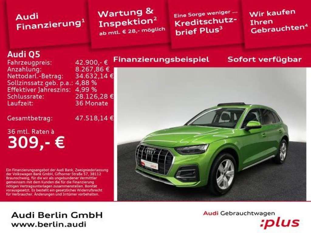 Audi Q5 2022 Benzine