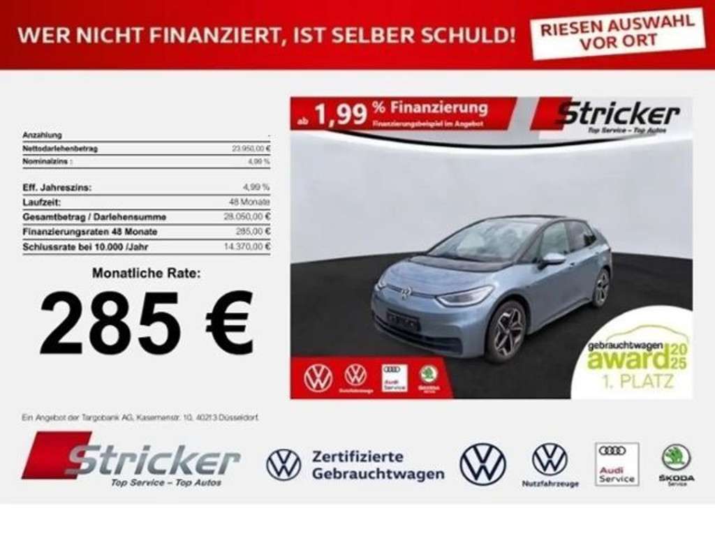 Volkswagen ID.3 2021 Elektrisch