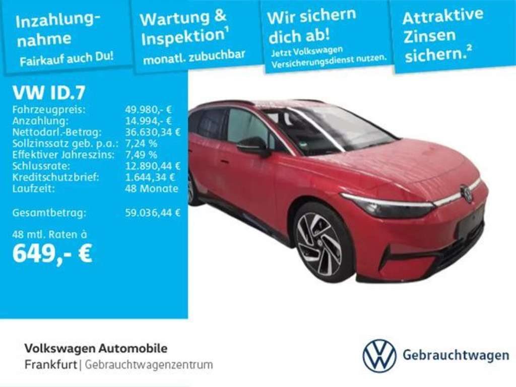 Volkswagen ID.7 2025 Elektrisch