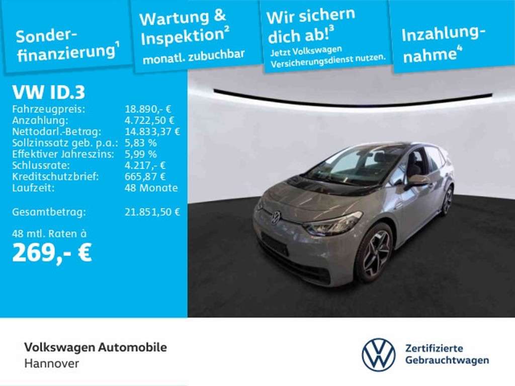 Volkswagen ID.3 2021 Elektrisch