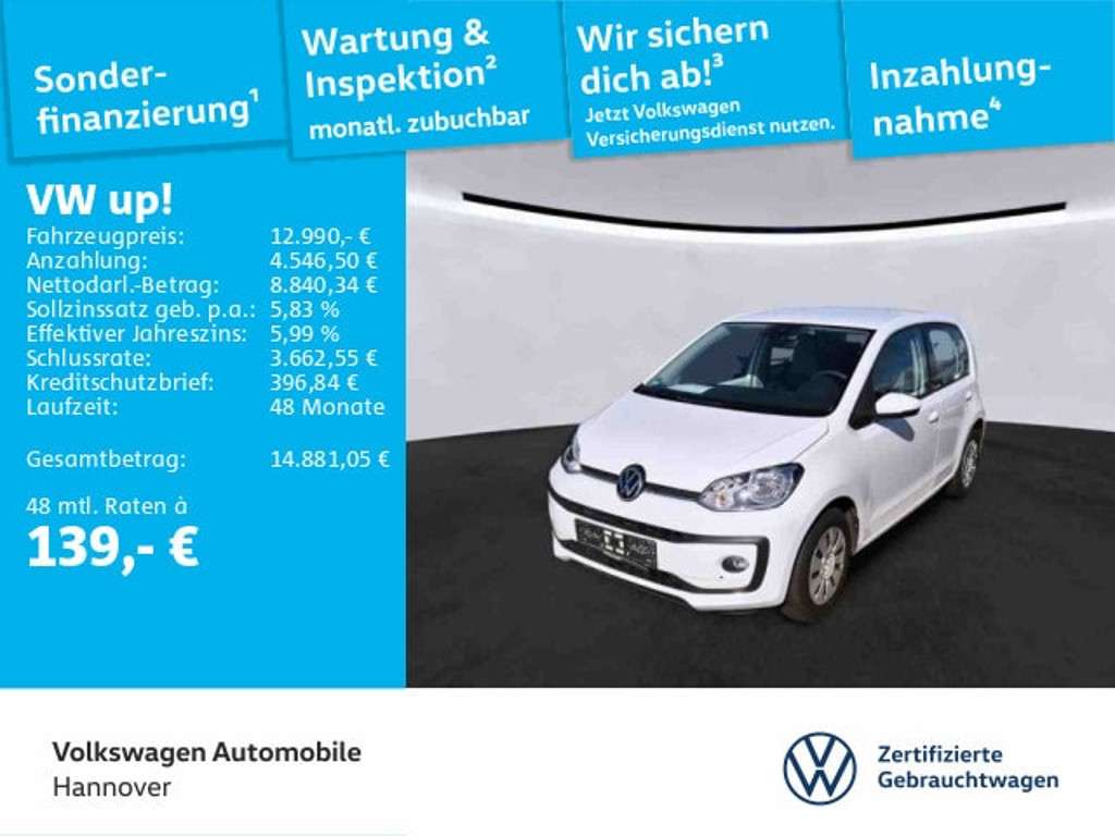 Volkswagen up! 2022 Benzine