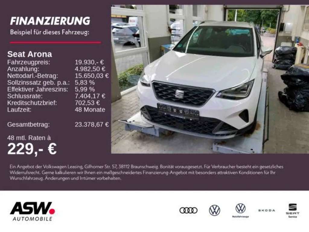 Seat Arona 2023 Benzine