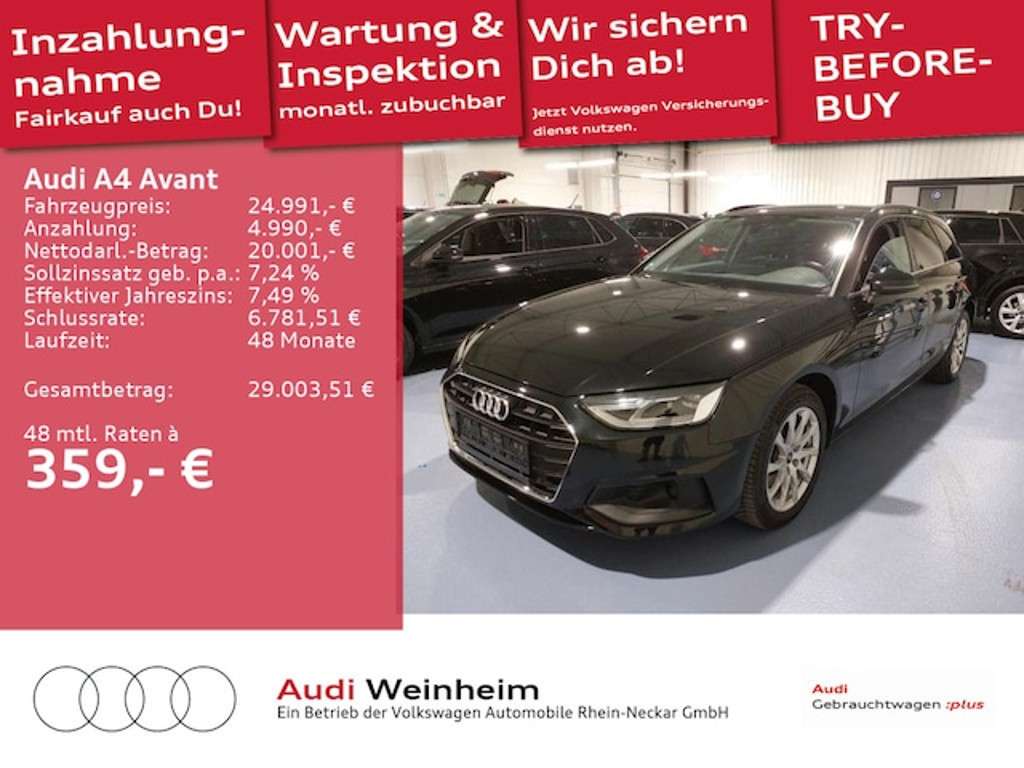 Audi A4 2022 Benzine