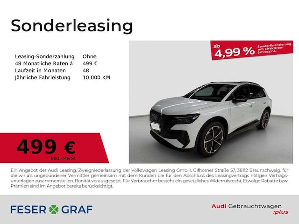 Audi Q4 e-tron 2025 Elektrisch