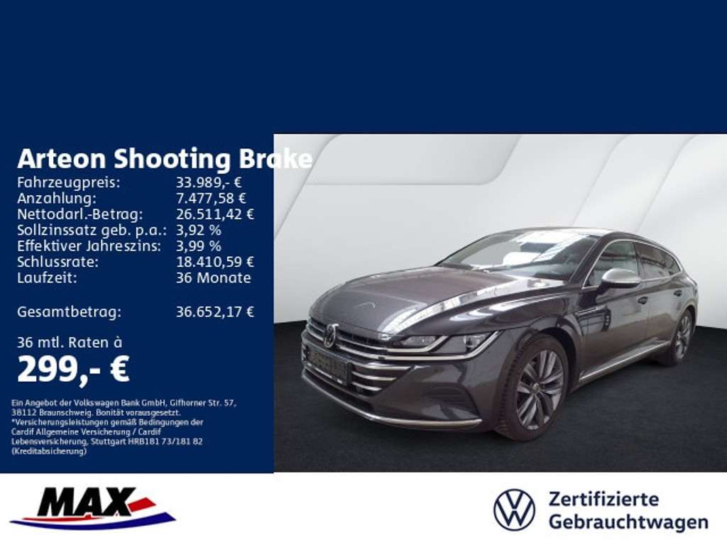 Volkswagen Arteon Shooting Brake 2025 Benzine