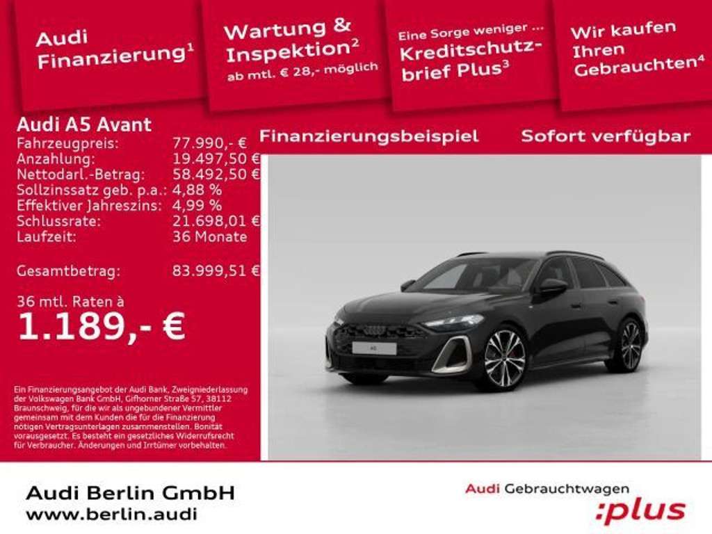 Audi A5 2025 Benzine