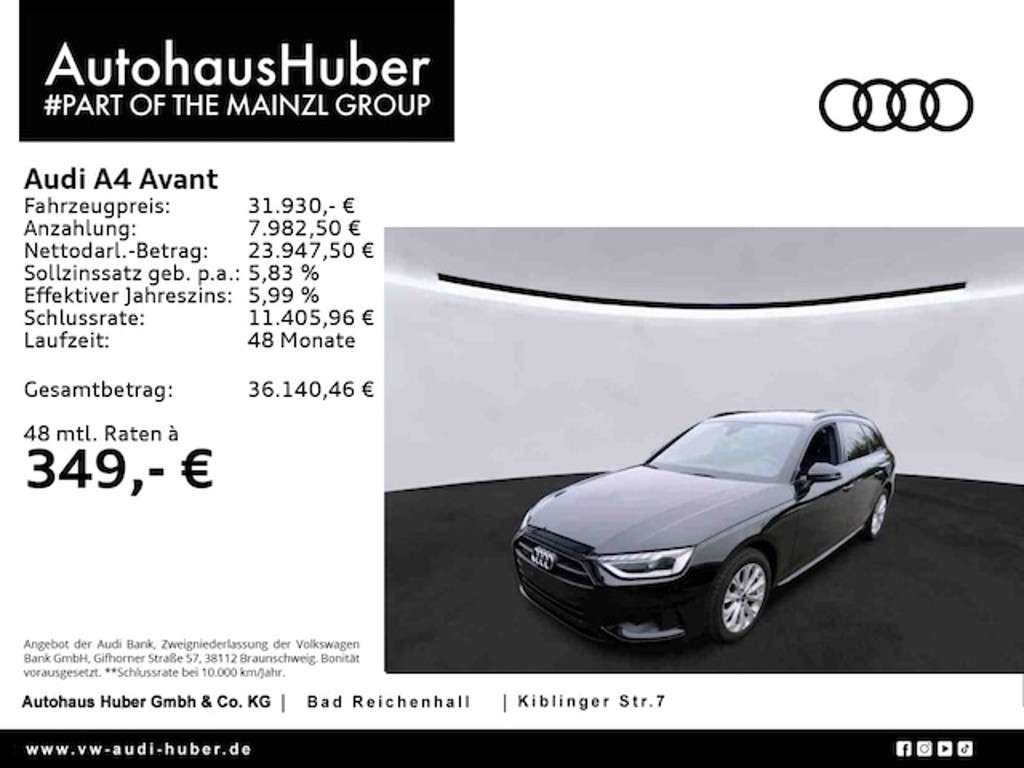 Audi A4 2021 Benzine