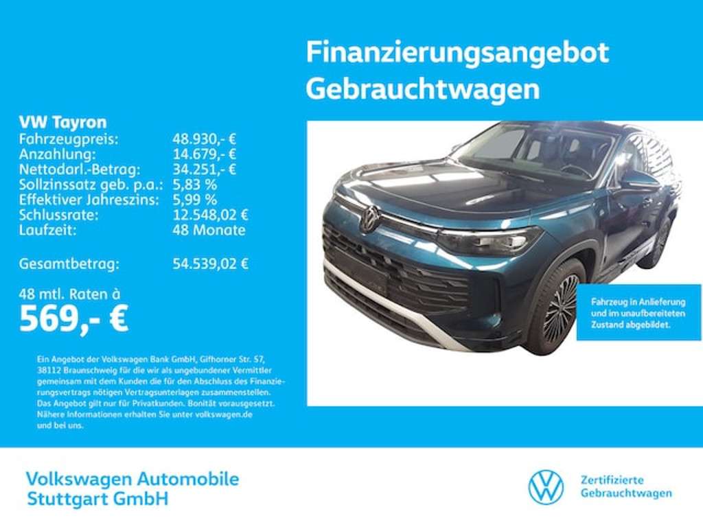 Volkswagen Tayron 2025 Diesel