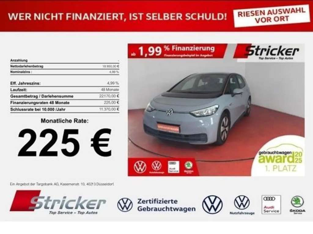 Volkswagen ID.3 2021 Elektrisch