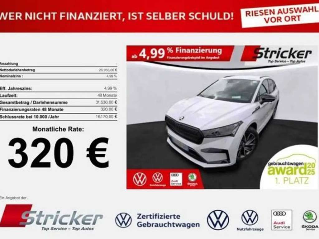 Skoda Enyaq 2021 Elektrisch