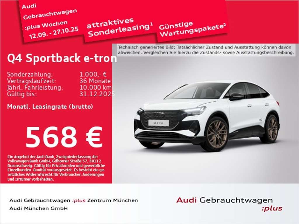 Audi Q4 e-tron 2025 Elektrisch