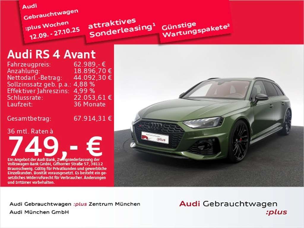 Audi RS4 2021 Benzine
