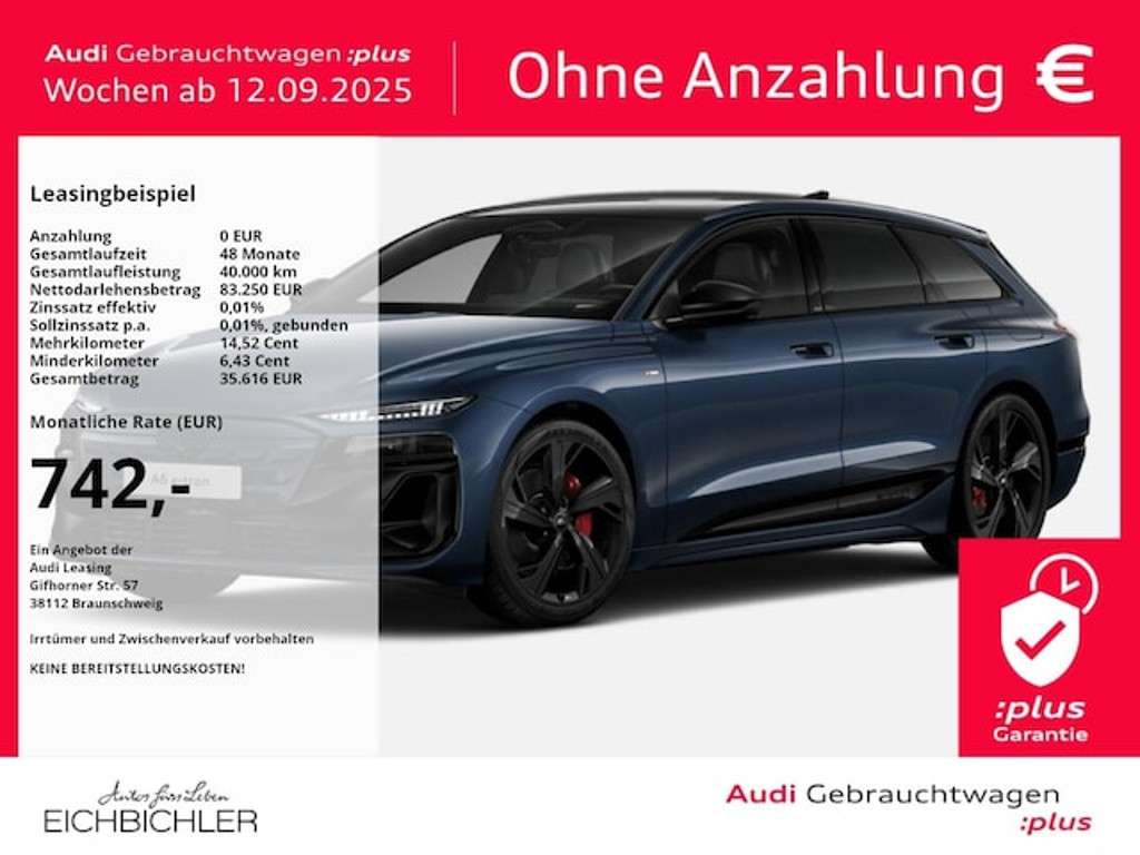 Audi A6 e-tron 2025 Elektrisch