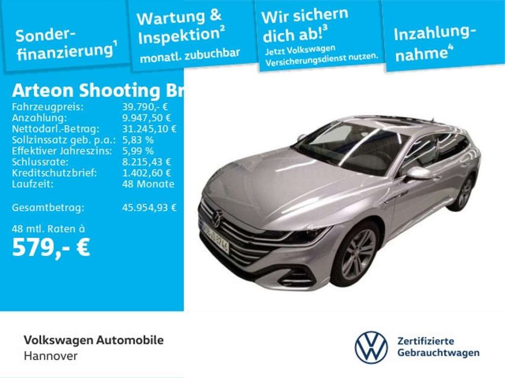 Volkswagen Arteon Shooting Brake 2024 Benzine