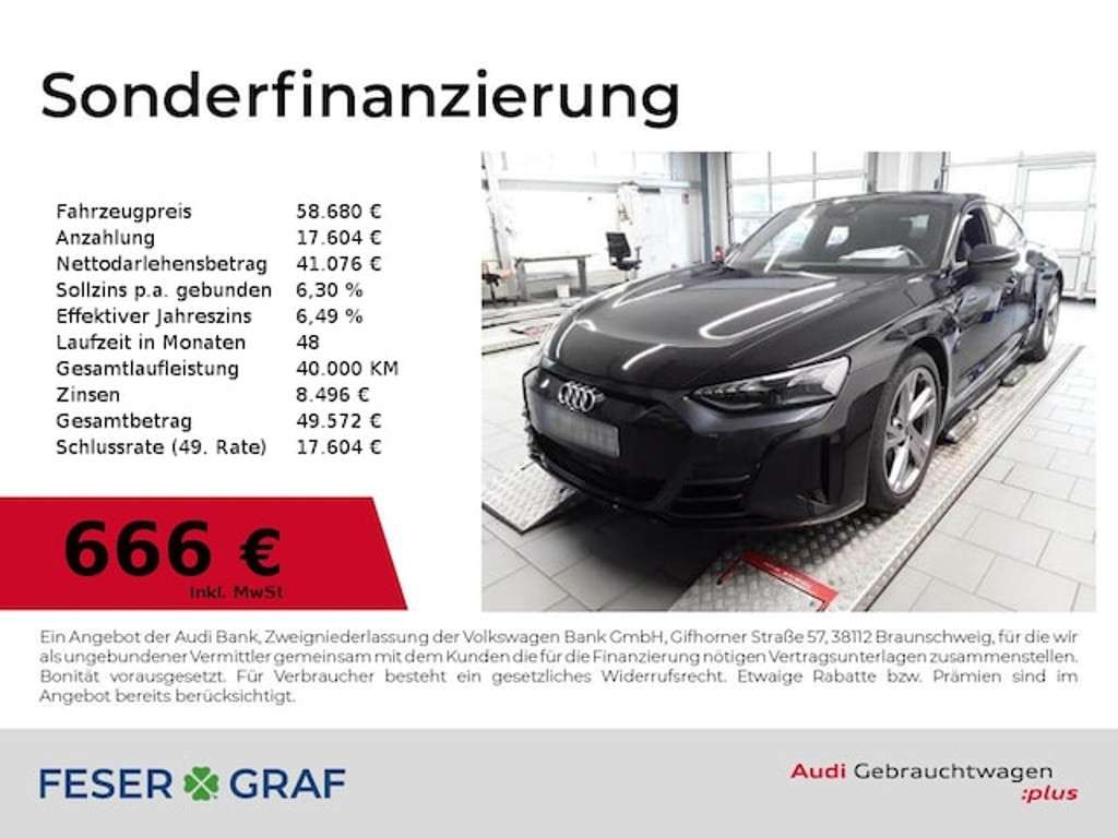 Audi e-tron GT 2023 Elektrisch