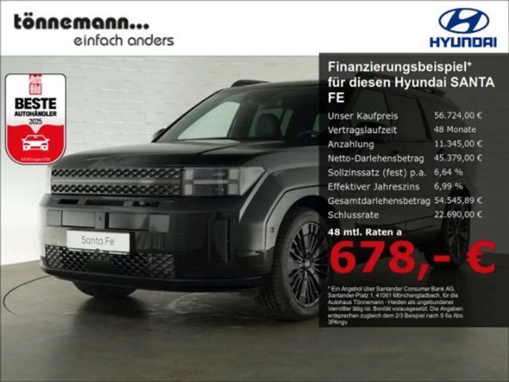 Hyundai Santa Fe 2025 Hybride Benzine