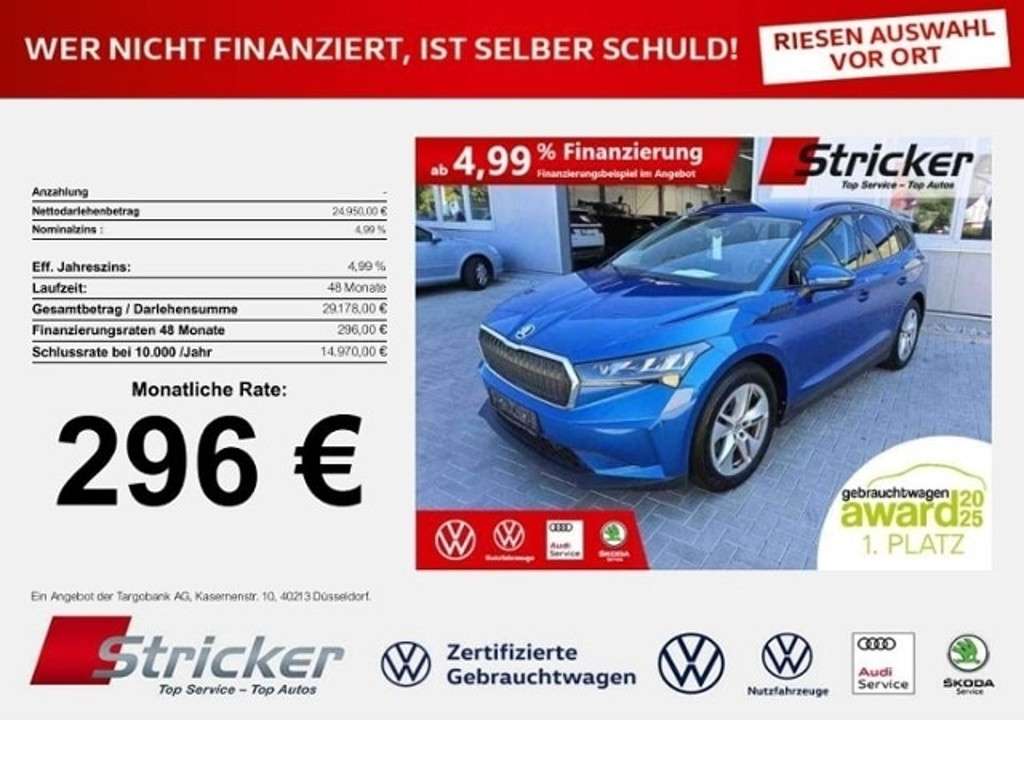 Skoda Enyaq 2021 Elektrisch