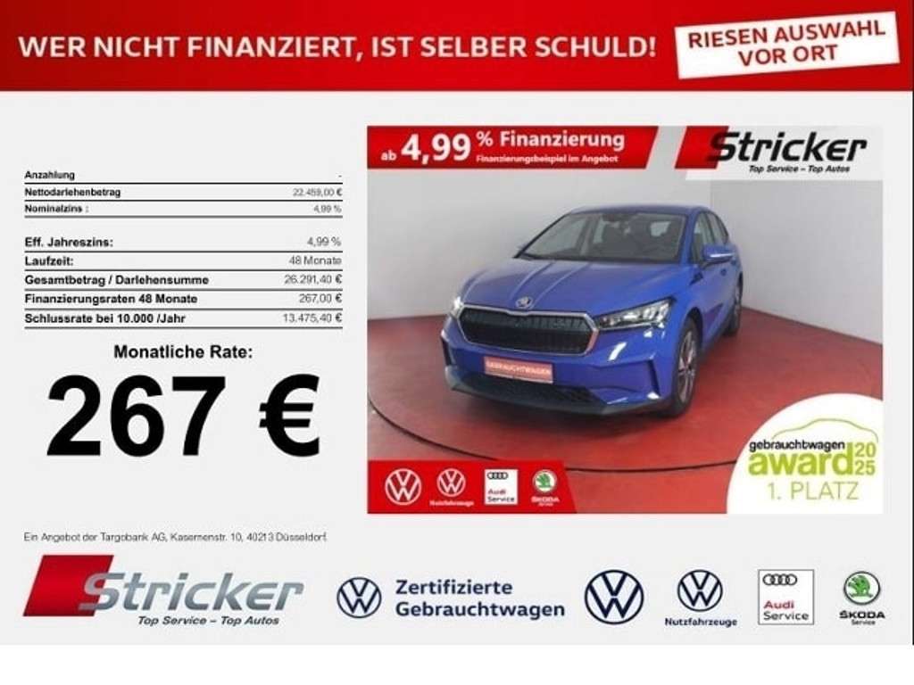 Skoda Enyaq 2023 Elektrisch