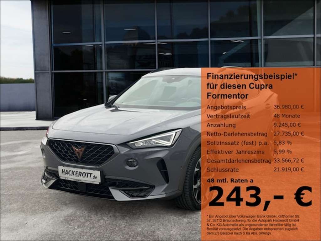 Cupra Formentor 2024 Benzine