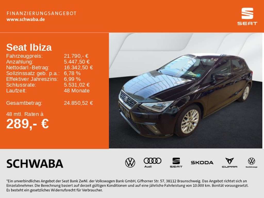 Seat Ibiza 2025 Benzine
