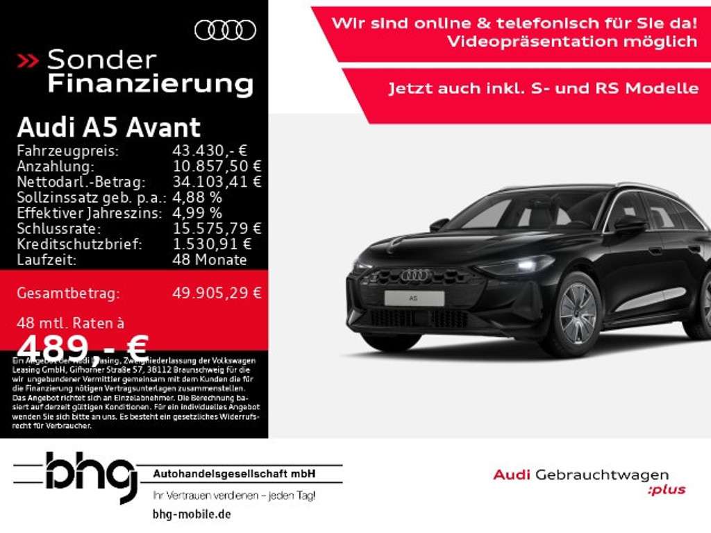 Audi A5 2025 Benzine