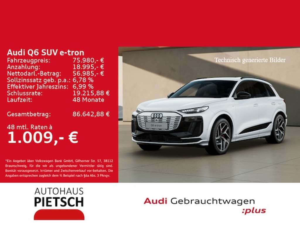 Audi Q6 e-tron 2025 Elektrisch