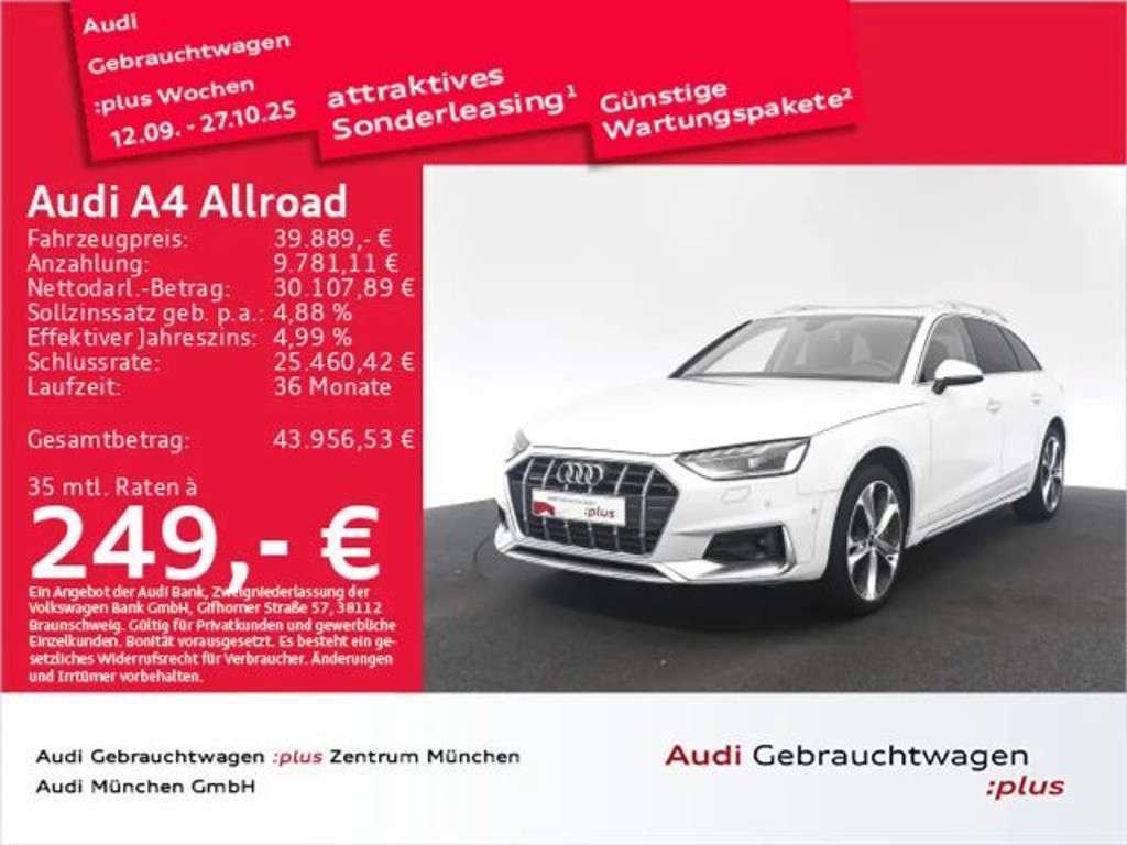 Audi A4 allroad 2022 Benzine