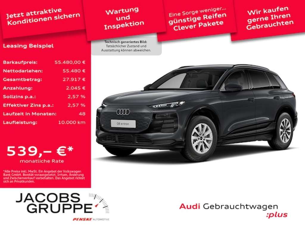 Audi Q6 e-tron 2025 Elektrisch