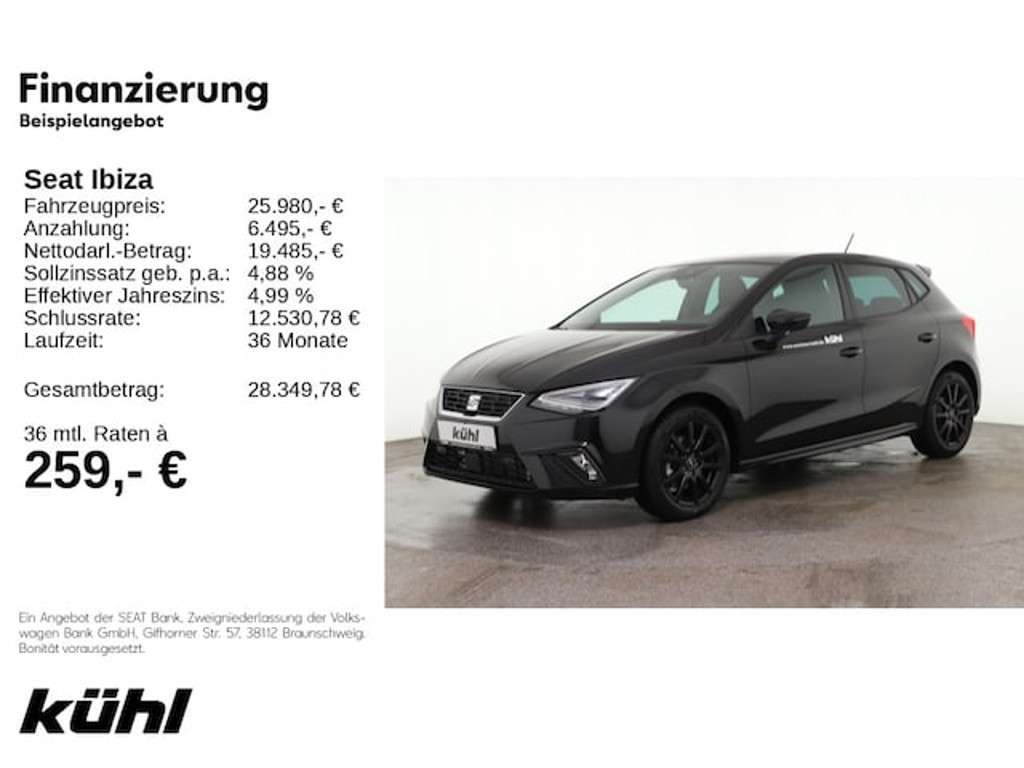 Seat Ibiza 2025 Benzine