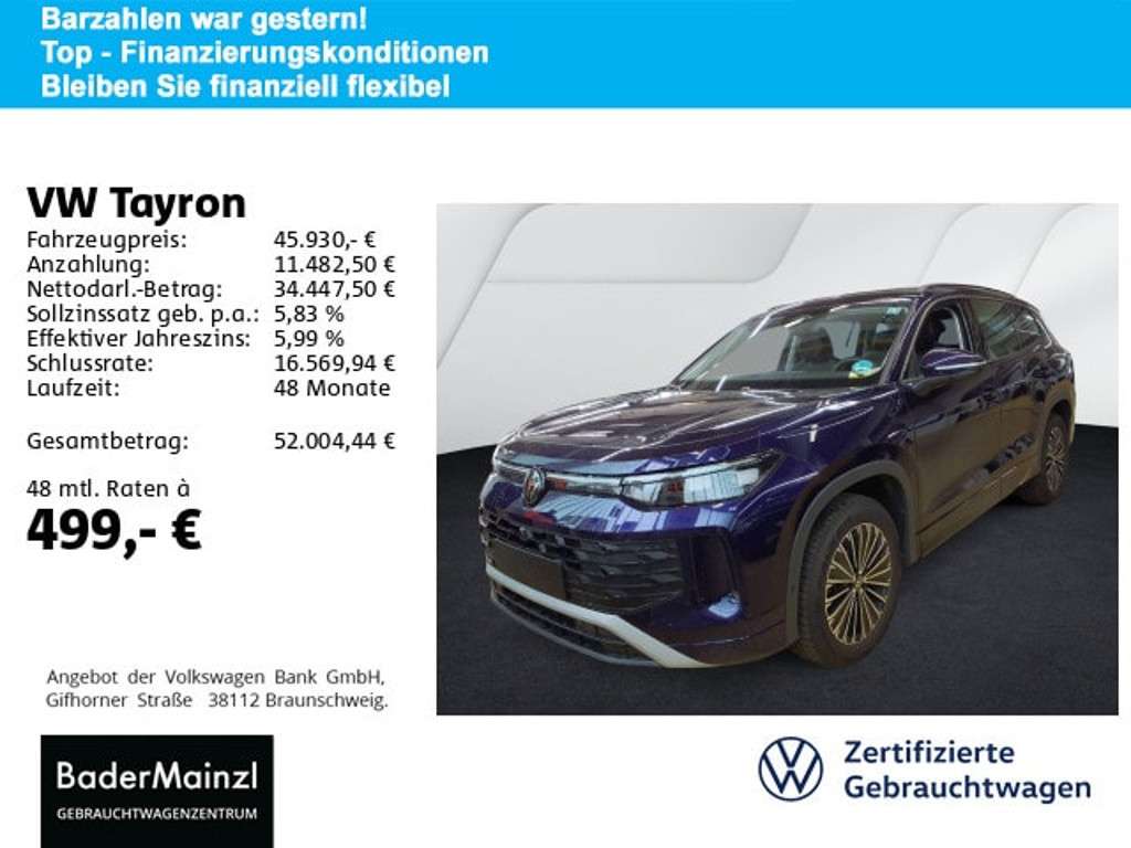 Volkswagen Tayron 2025 Diesel