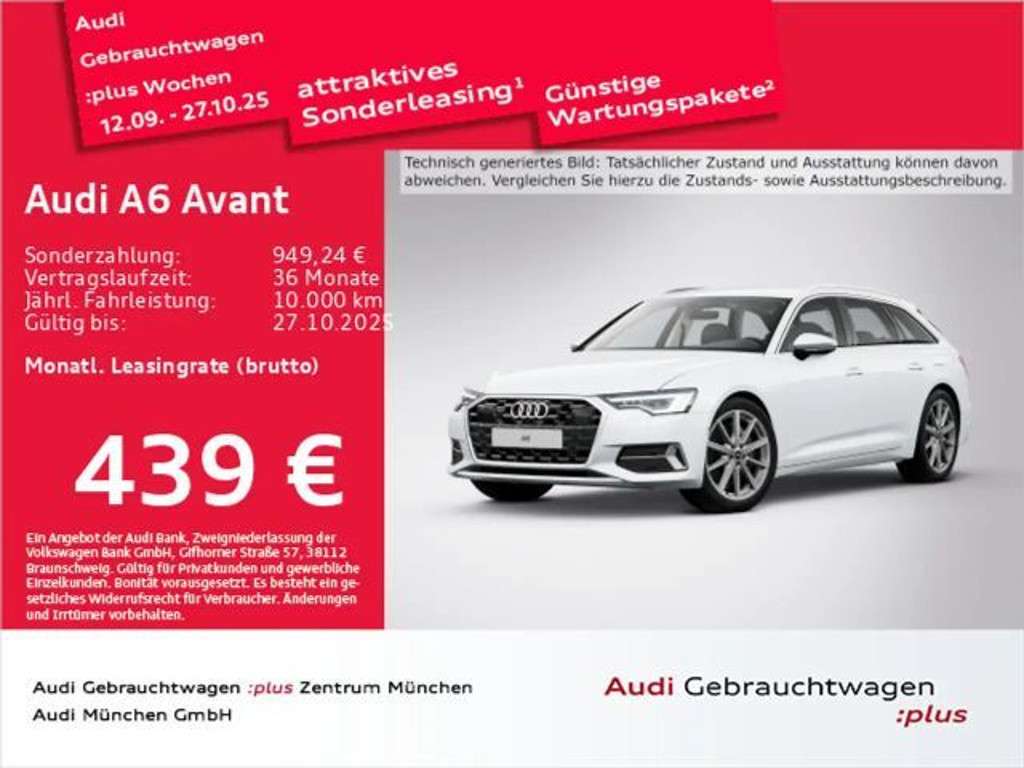 Audi A6 2025 Hybride Benzine