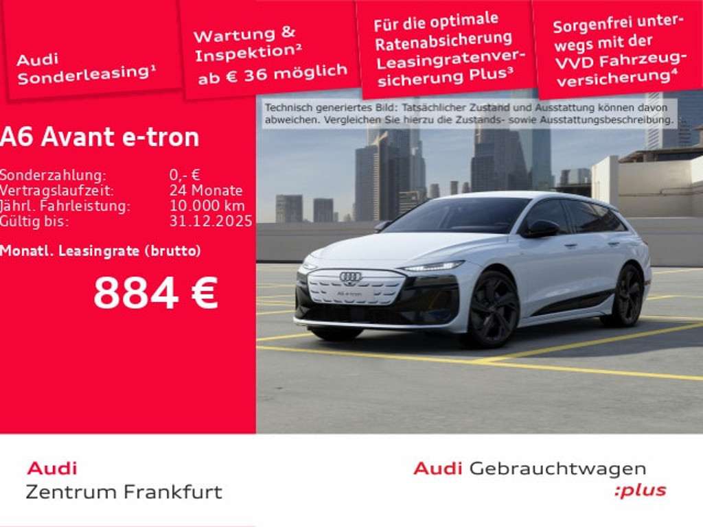 Audi A6 e-tron 2025 Elektrisch