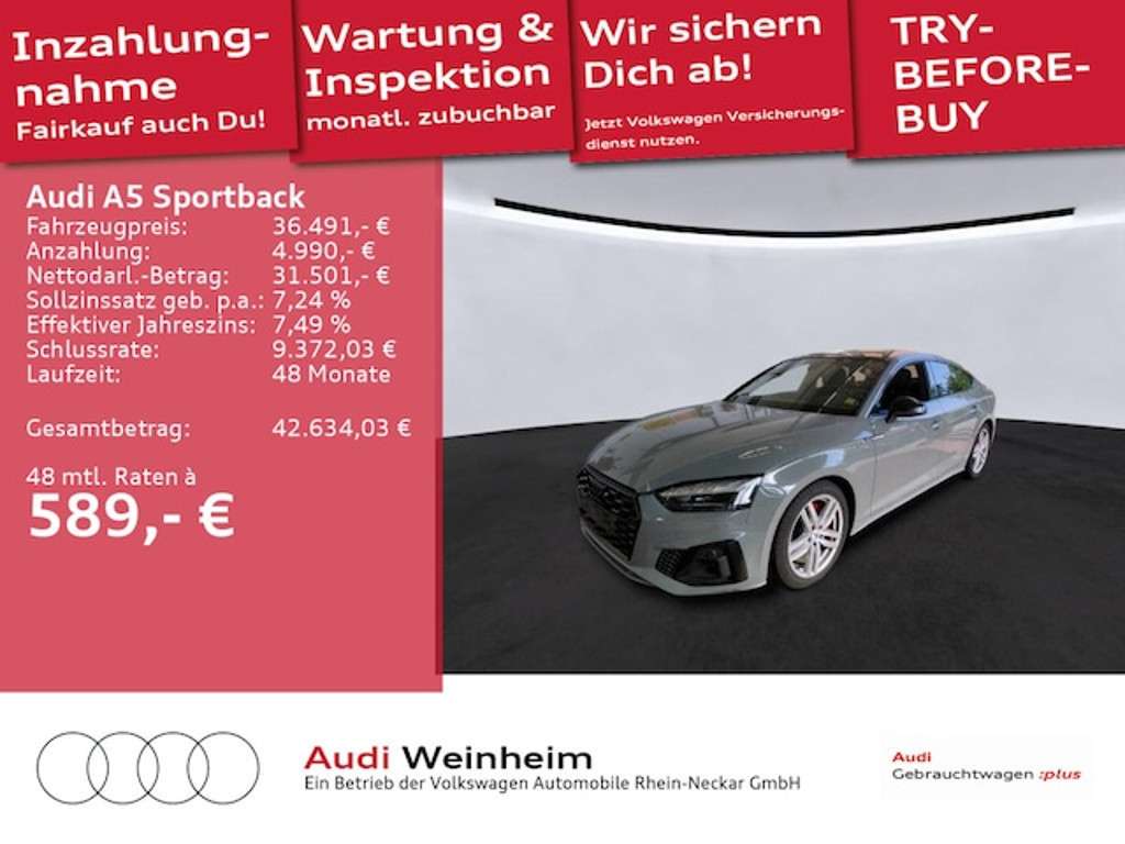 Audi A5 2022 Benzine