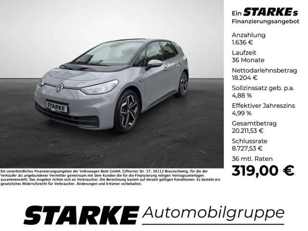 Volkswagen ID.3 2021 Elektrisch