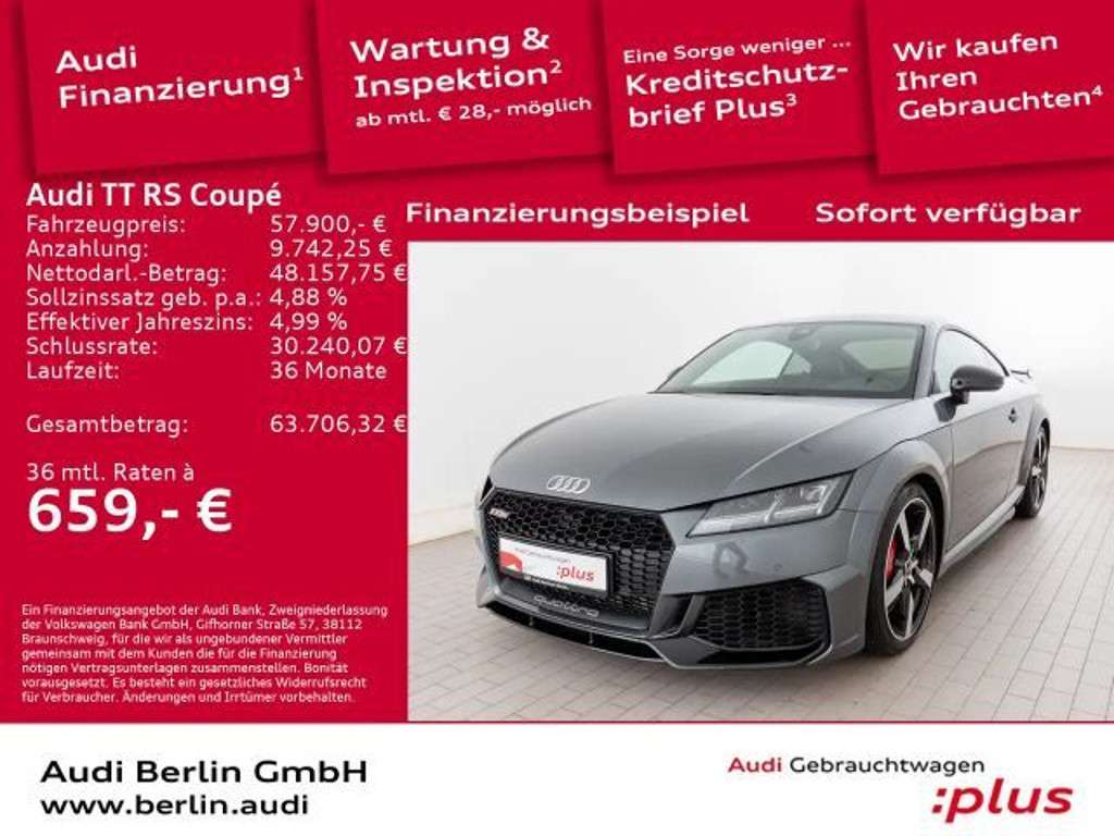 Audi TT RS 2022 Benzine