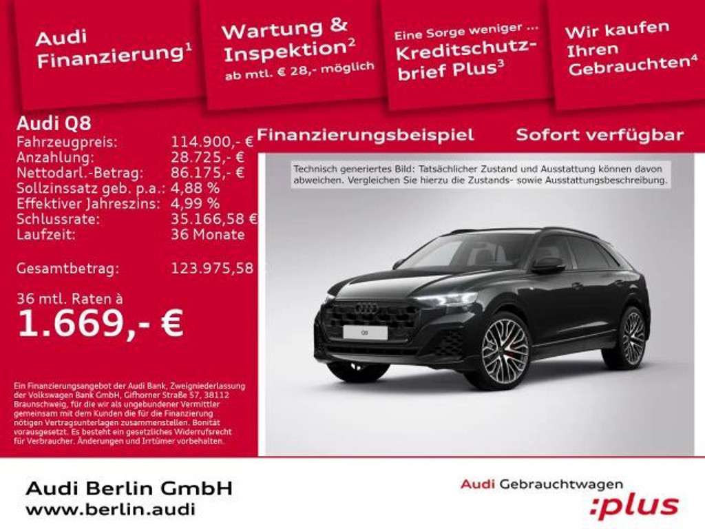 Audi Q8 2025 Hybride Benzine