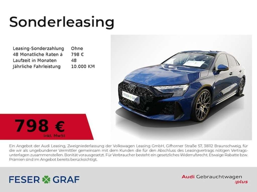 Audi RS3 2025 Benzine