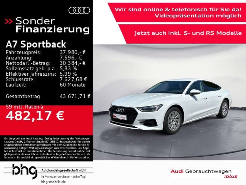 Audi A7 2021 Hybride Benzine